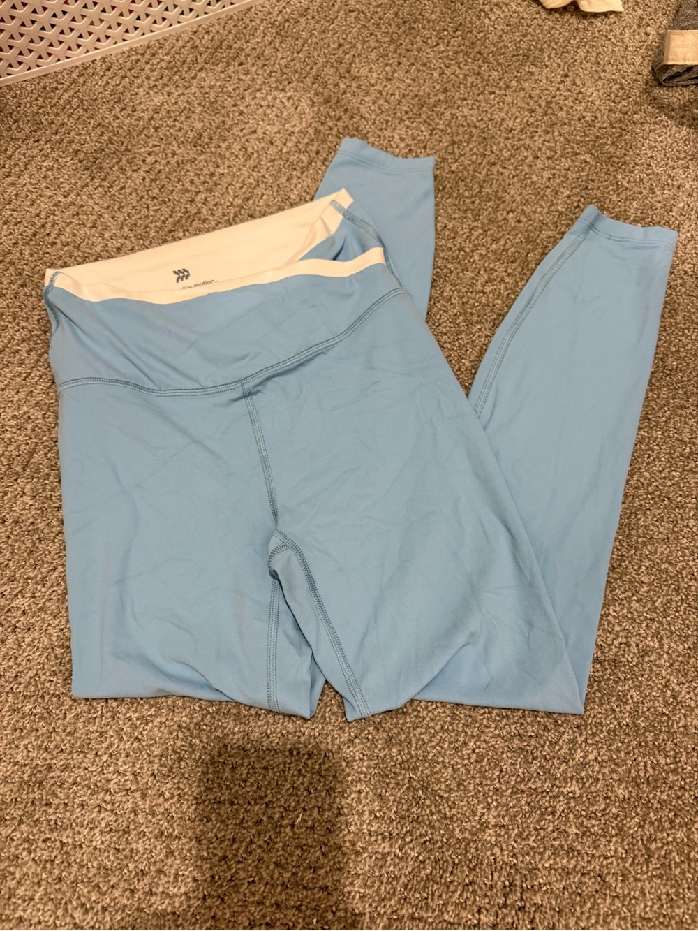 All in motion blue leggings